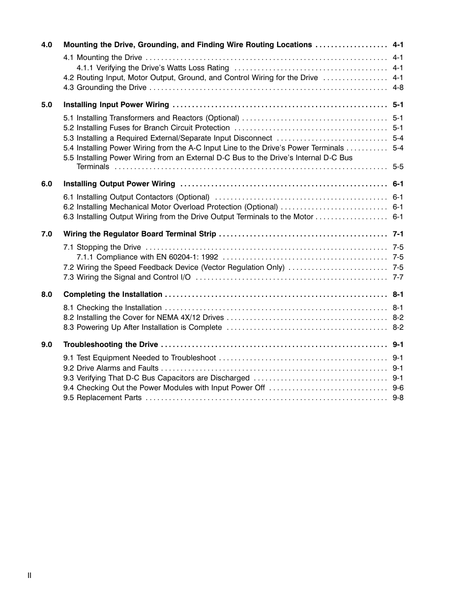 Rockwell Automation GV3000 AC Pwr Module Ver. 5.0 Hardware Ref, Installation, and Troubleshooting User Manual | Page 10 / 102