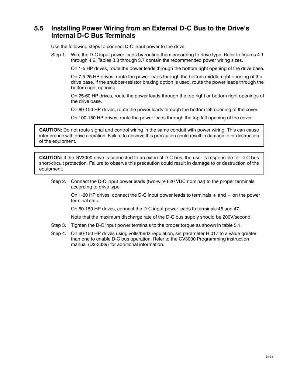 Rockwell Automation GV3000 AC Pwr Module Ver. 5.0 Hardware Ref, Installation, and Troubleshooting User Manual | Page 53 / 102