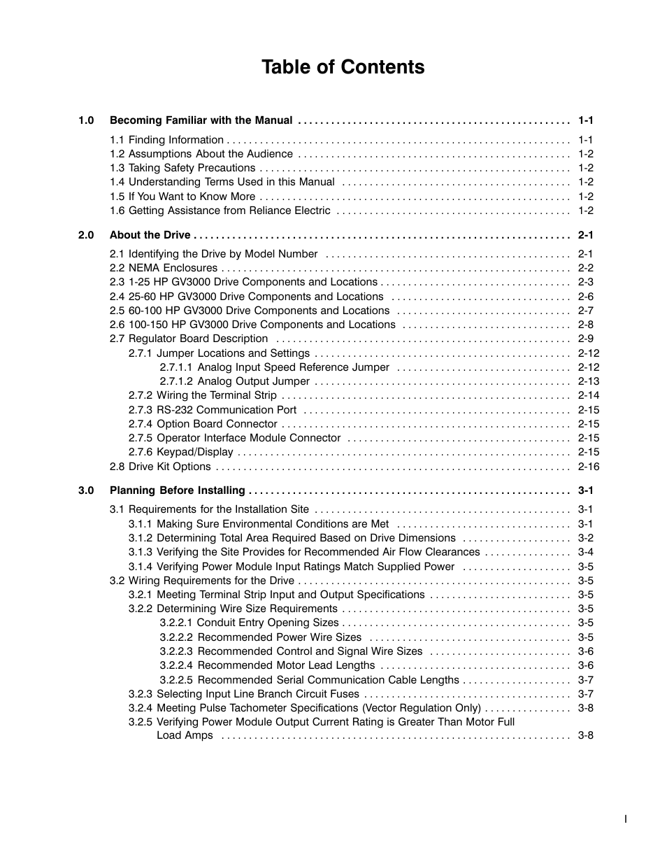 Rockwell Automation GV3000 AC Pwr Module Ver. 5.0 Hardware Ref, Installation, and Troubleshooting User Manual | Page 9 / 102
