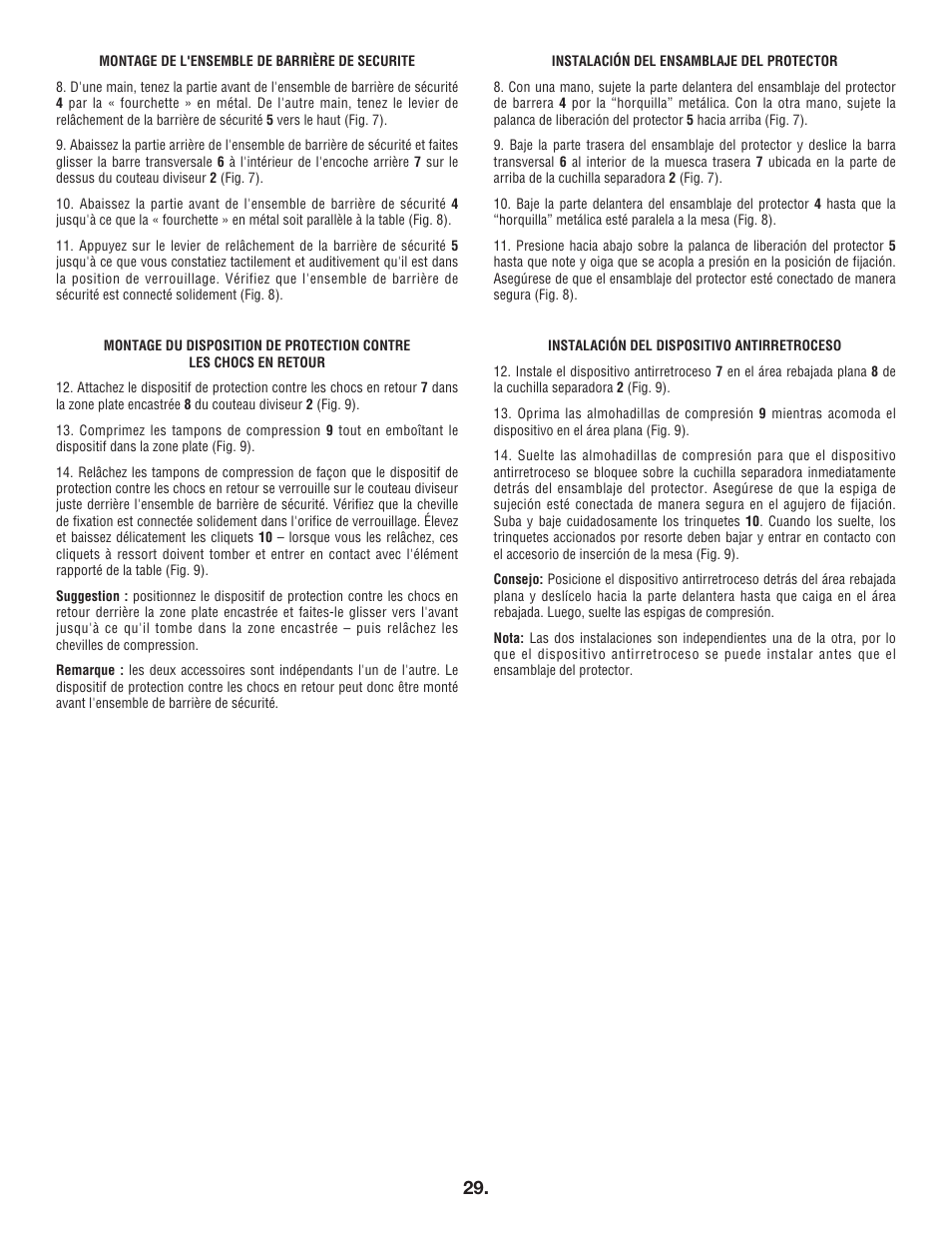 Bosch 4100DG User Manual | Page 29 / 88