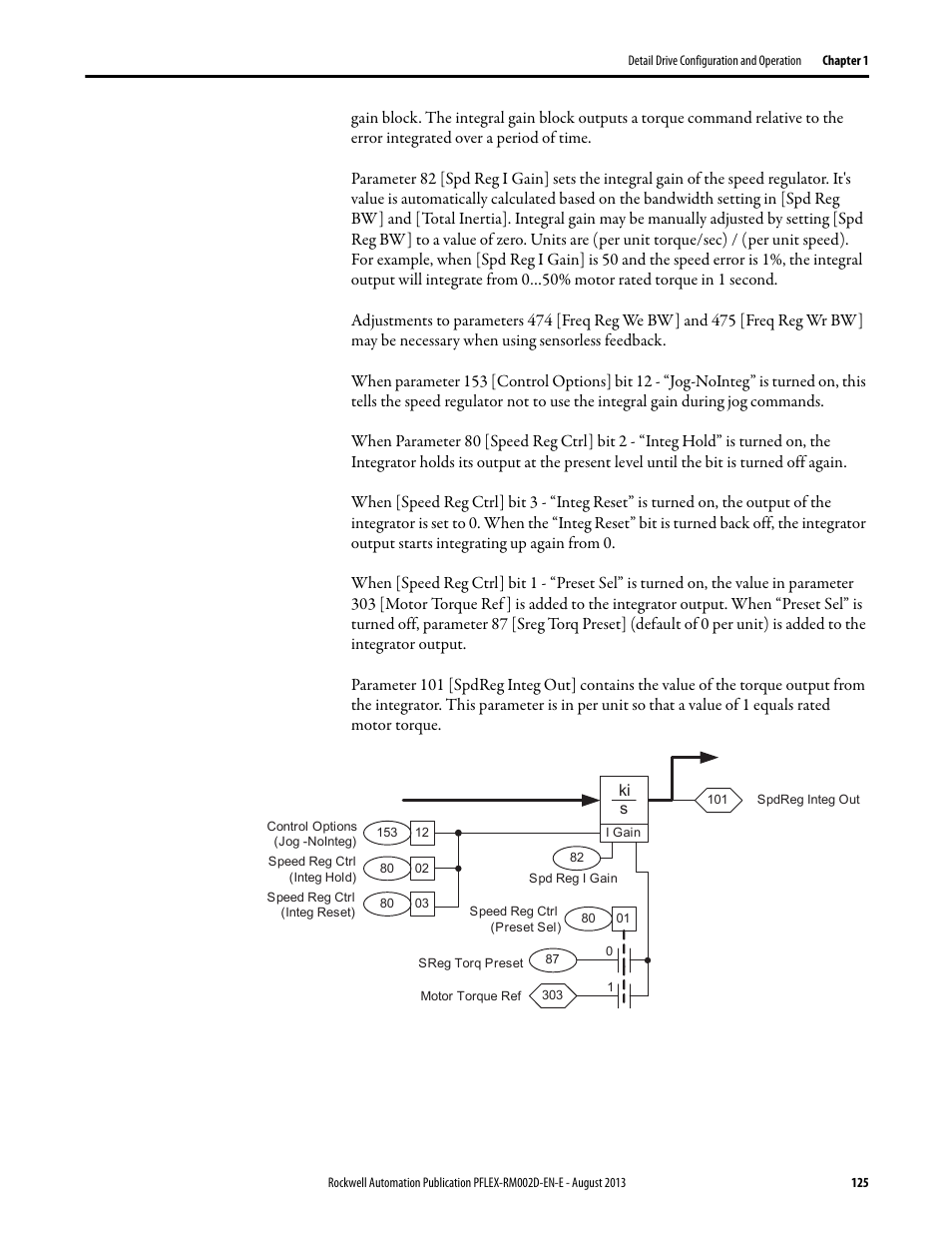 Rockwell Automation 20D PowerFlex 700S with Phase I Control Reference Manual User Manual | Page 125 / 190