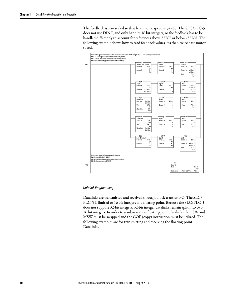 Rockwell Automation 20D PowerFlex 700S with Phase I Control Reference Manual User Manual | Page 40 / 190