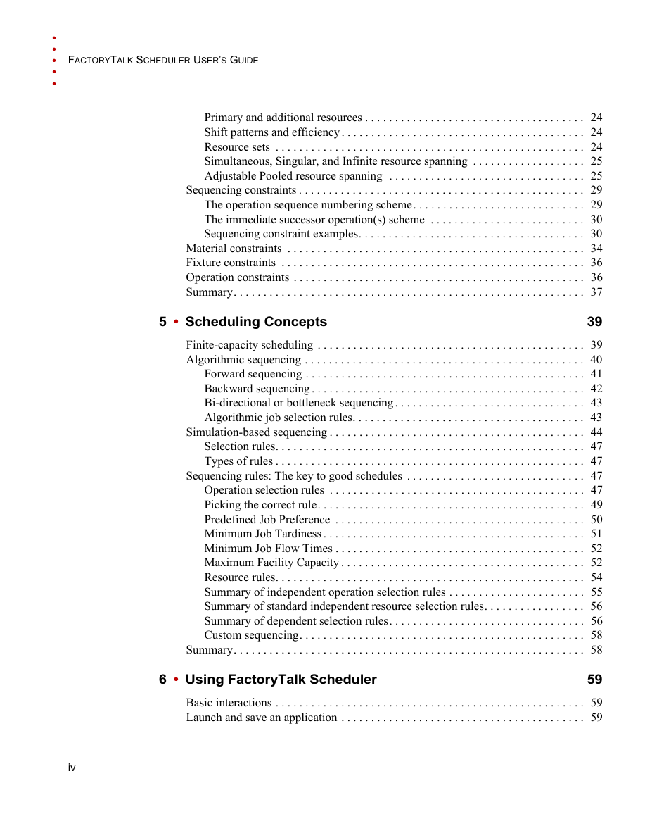 Rockwell Automation FactoryTalk Scheduler Users Guide User Manual | Page 4 / 146