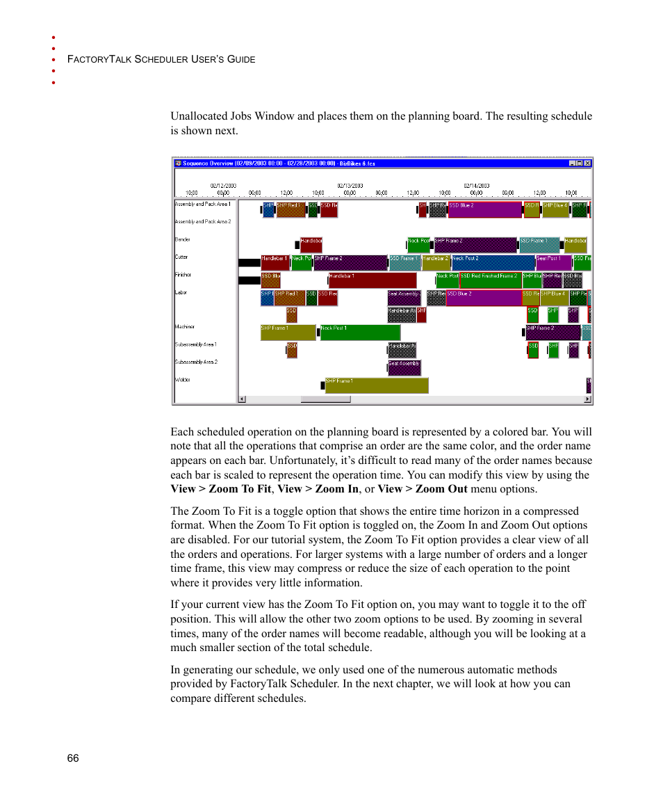 Rockwell Automation FactoryTalk Scheduler Users Guide User Manual | Page 72 / 146