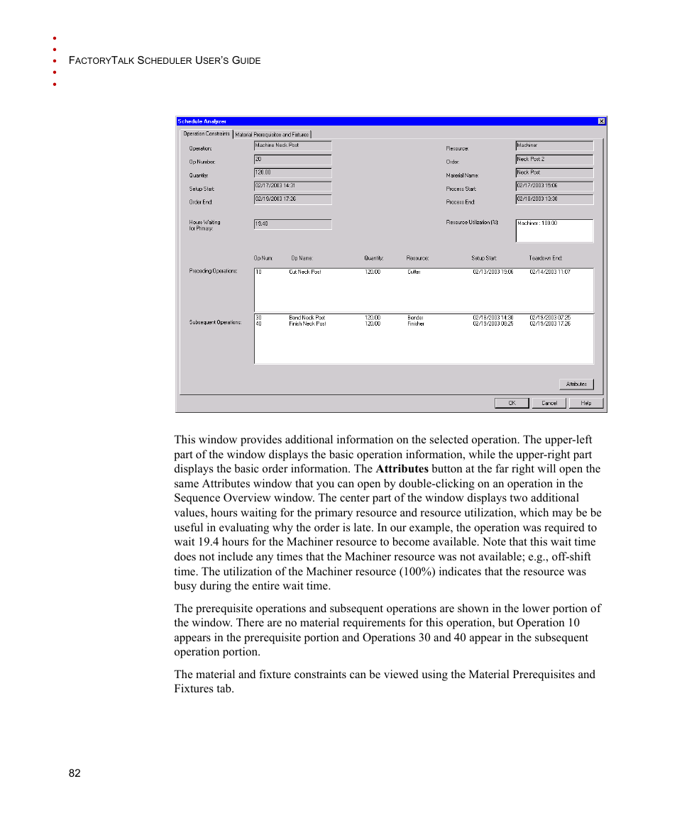Rockwell Automation FactoryTalk Scheduler Users Guide User Manual | Page 88 / 146
