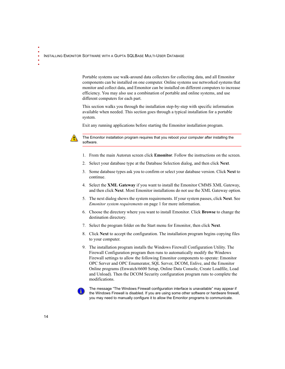 Rockwell Automation Emonitor with a Gupta Multi-User Database User Manual | Page 18 / 50