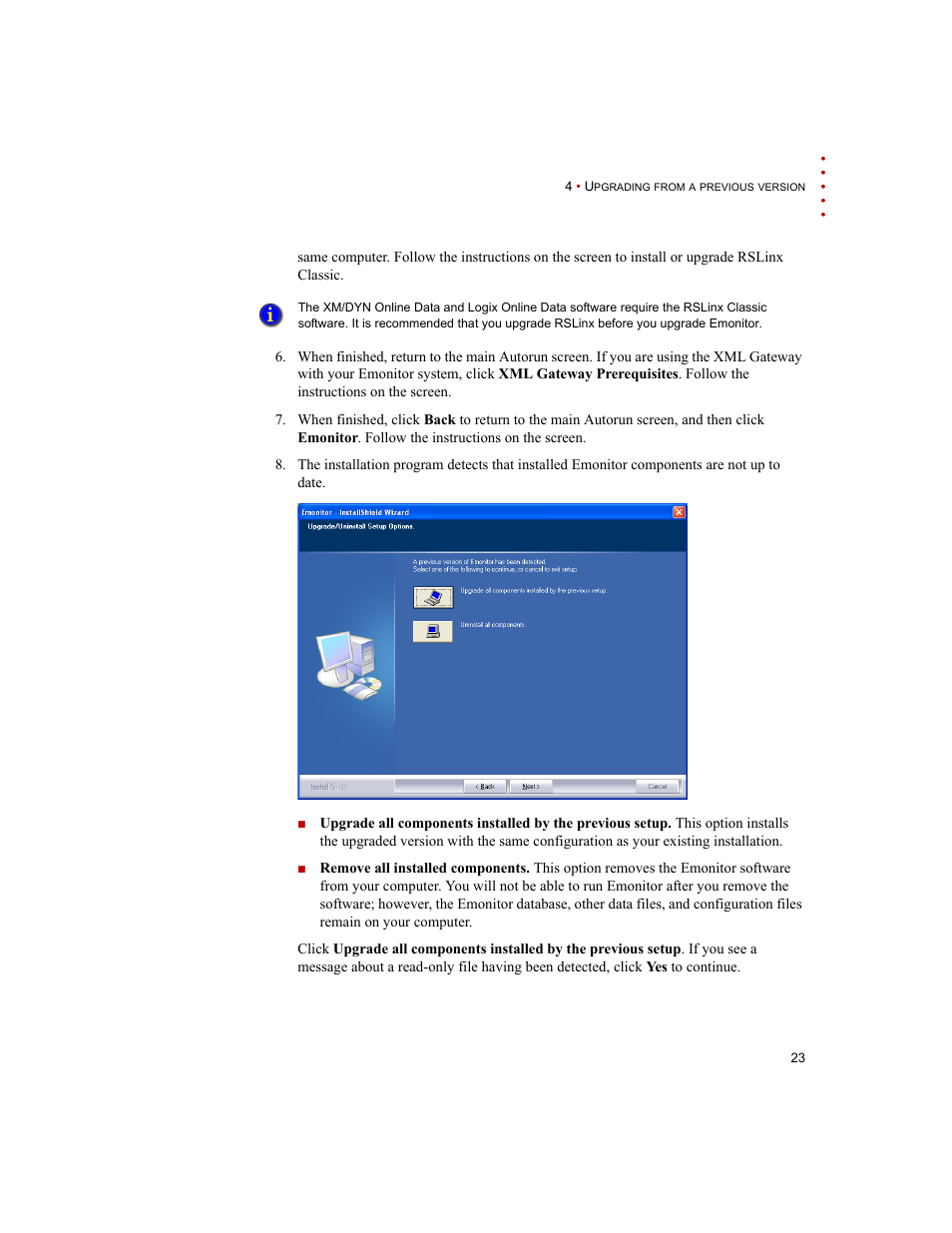 Rockwell Automation Emonitor with a Gupta Multi-User Database User Manual | Page 27 / 50