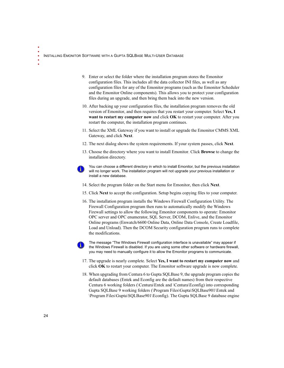 Rockwell Automation Emonitor with a Gupta Multi-User Database User Manual | Page 28 / 50