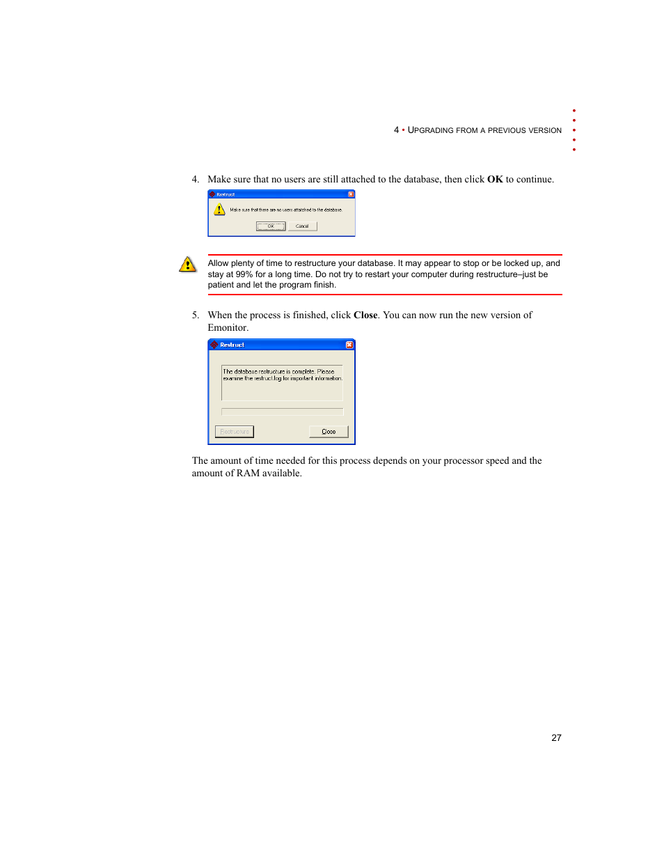 Rockwell Automation Emonitor with a Gupta Multi-User Database User Manual | Page 31 / 50