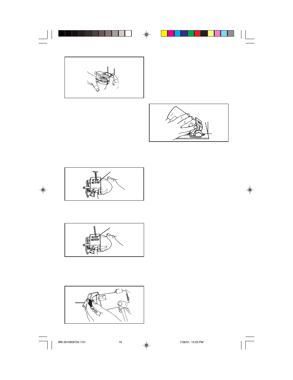 Bosch 1608LX User Manual | Page 19 / 36