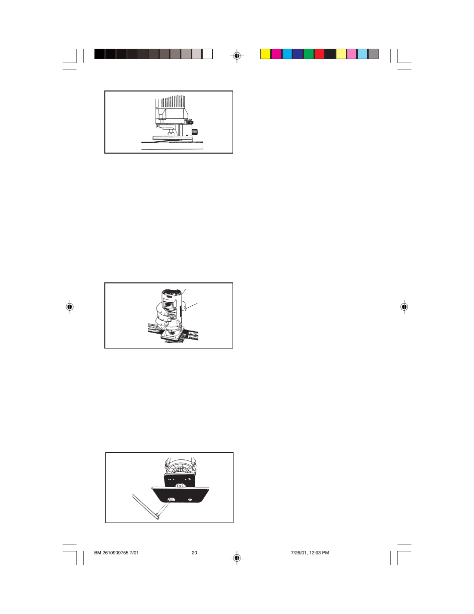 Bosch 1608LX User Manual | Page 20 / 36