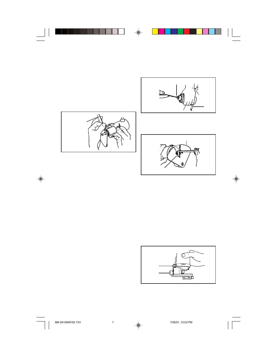 Bosch 1608LX User Manual | Page 7 / 36