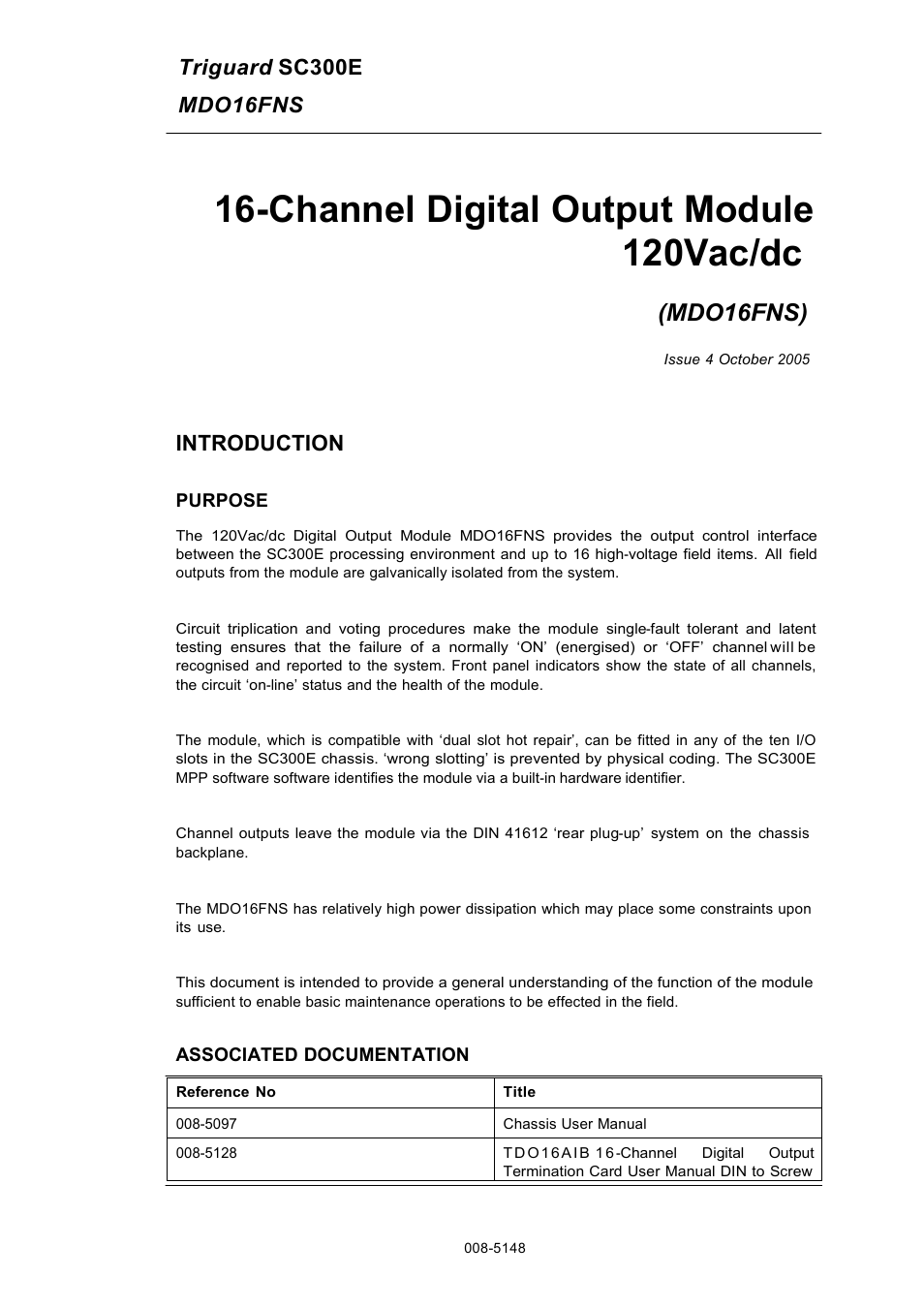 Rockwell Automation MDO16FNS 16-Channel Digital Output Module 120Vac/dc User Manual | 15 pages