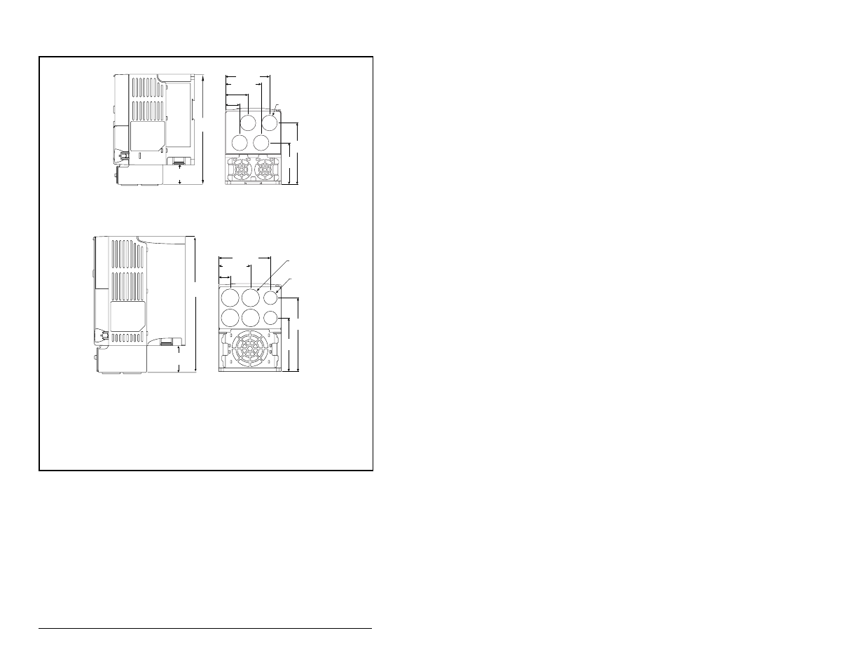 All dimensions are in mm (in) | Rockwell Automation MD65 User Manual Version 2.0 User Manual | Page 20 / 186