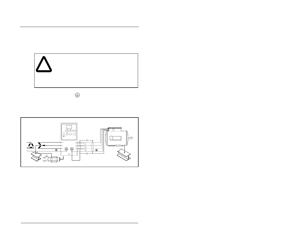 Hapter, Grounding the drive | Rockwell Automation MD65 User Manual Version 2.0 User Manual | Page 23 / 186