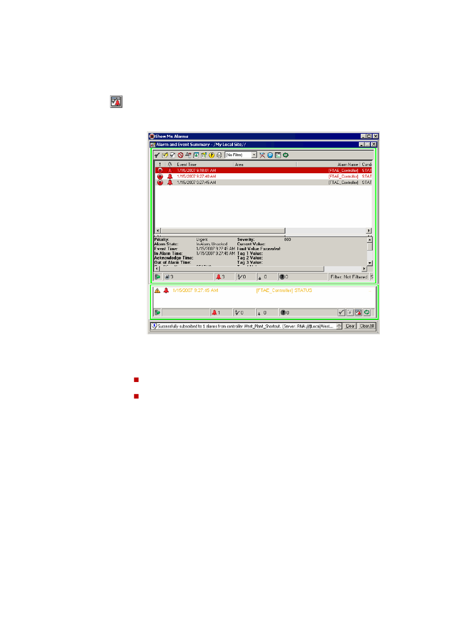 Rockwell Automation FactoryTalk Alarms and Events Quick Start User Manual | Page 110 / 246