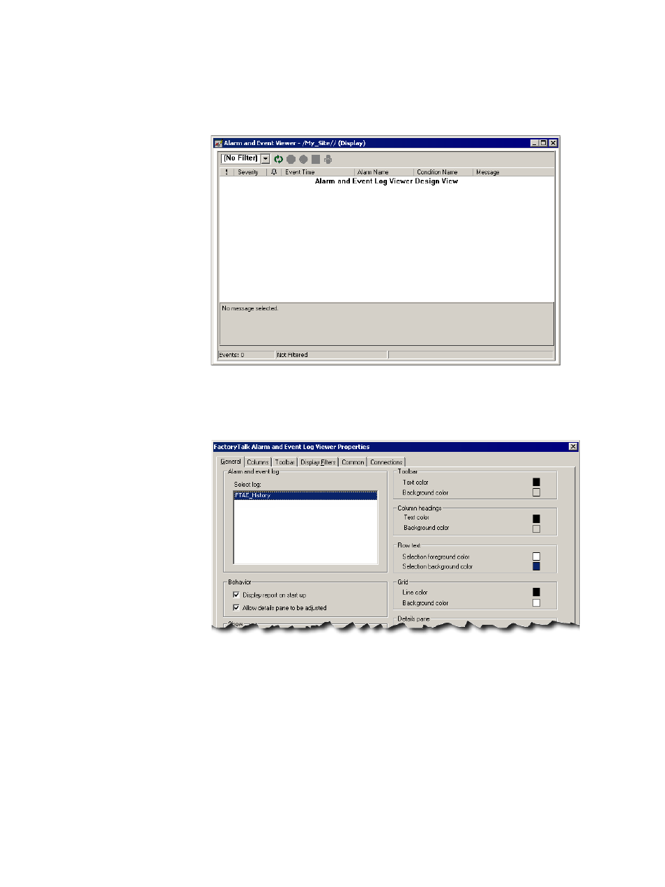 Rockwell Automation FactoryTalk Alarms and Events Quick Start User Manual | Page 132 / 246