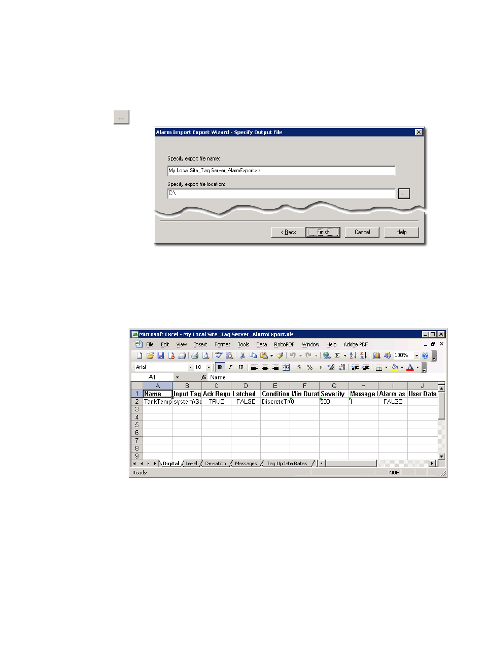 Rockwell Automation FactoryTalk Alarms and Events Quick Start User Manual | Page 170 / 246