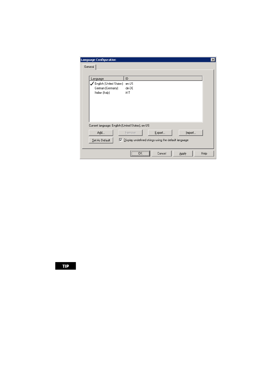 Summary and tips for setting up language switching | Rockwell Automation FactoryTalk Alarms and Events Quick Start User Manual | Page 180 / 246