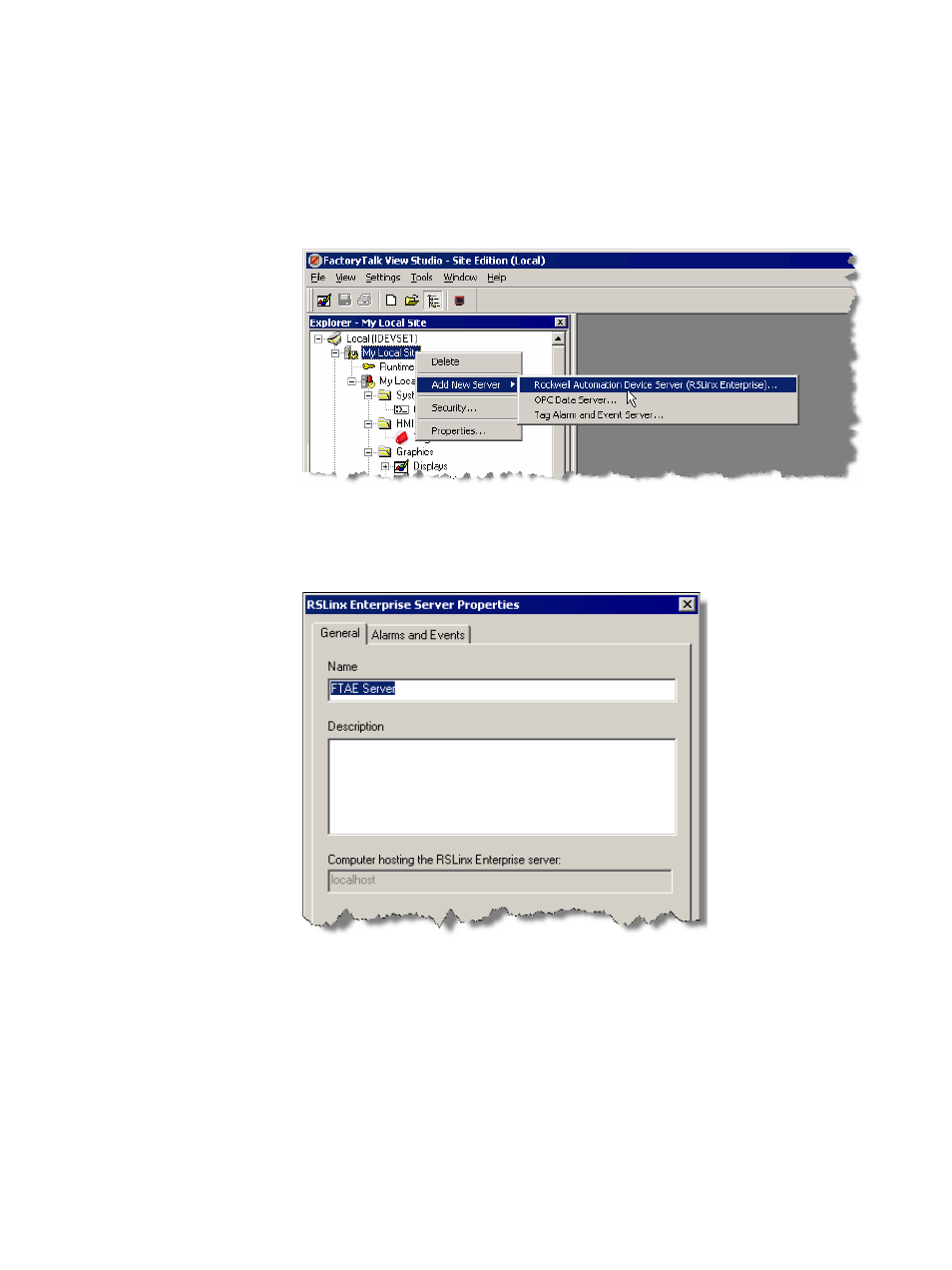 Rockwell Automation FactoryTalk Alarms and Events Quick Start User Manual | Page 55 / 246