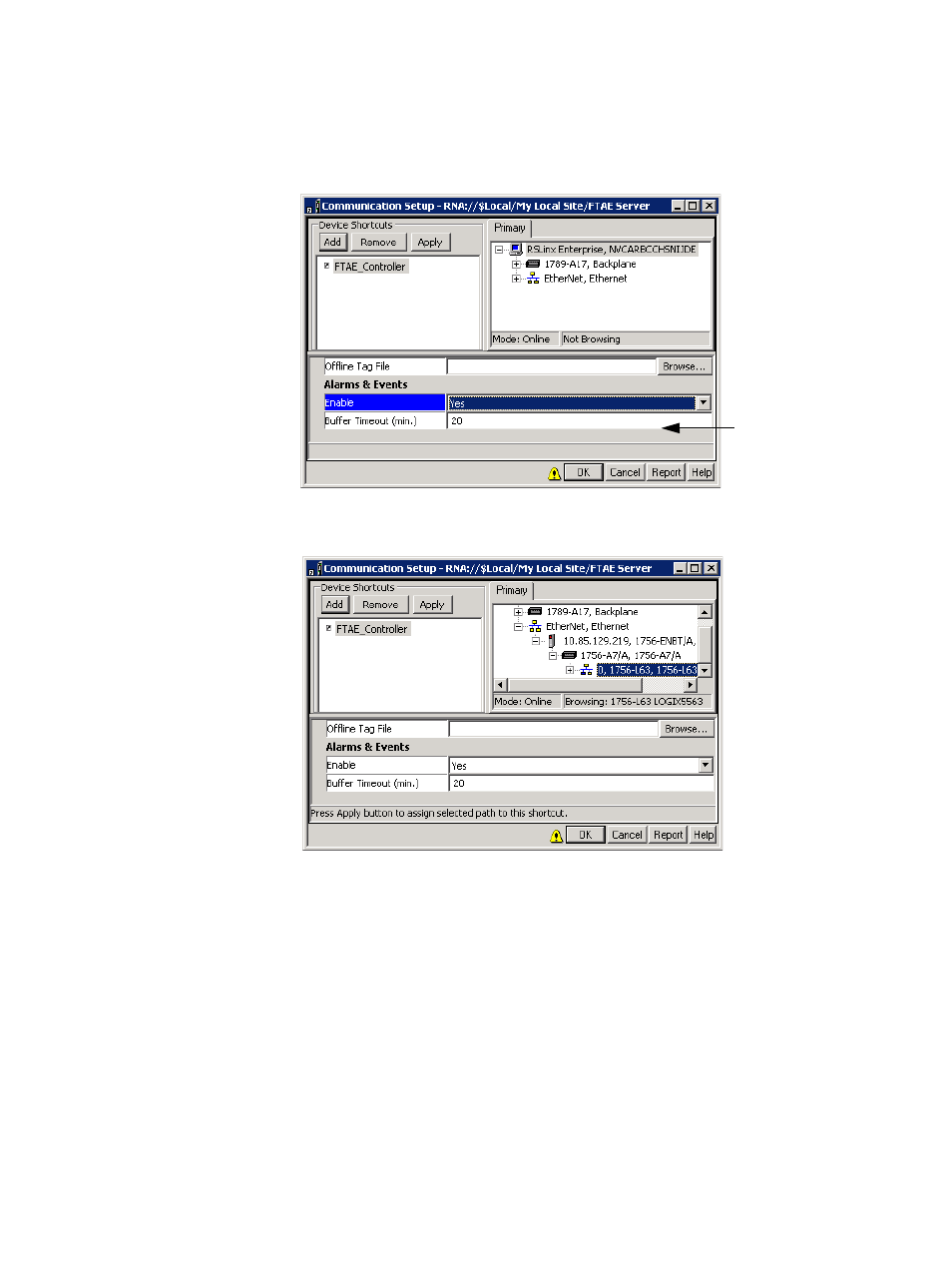 Rockwell Automation FactoryTalk Alarms and Events Quick Start User Manual | Page 58 / 246