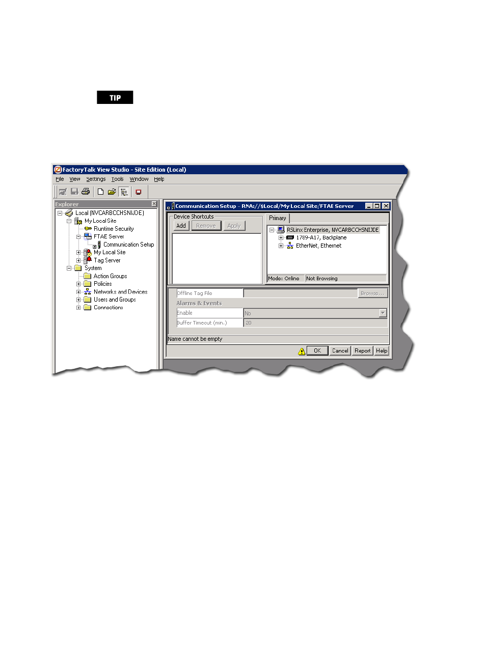 Rockwell Automation FactoryTalk Alarms and Events Quick Start User Manual | Page 70 / 246