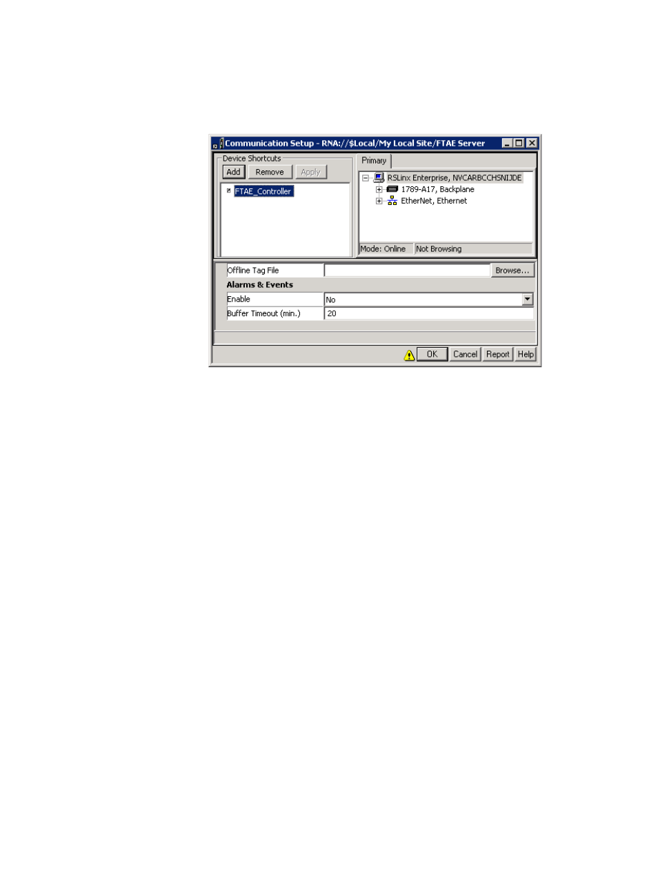 Rockwell Automation FactoryTalk Alarms and Events Quick Start User Manual | Page 71 / 246