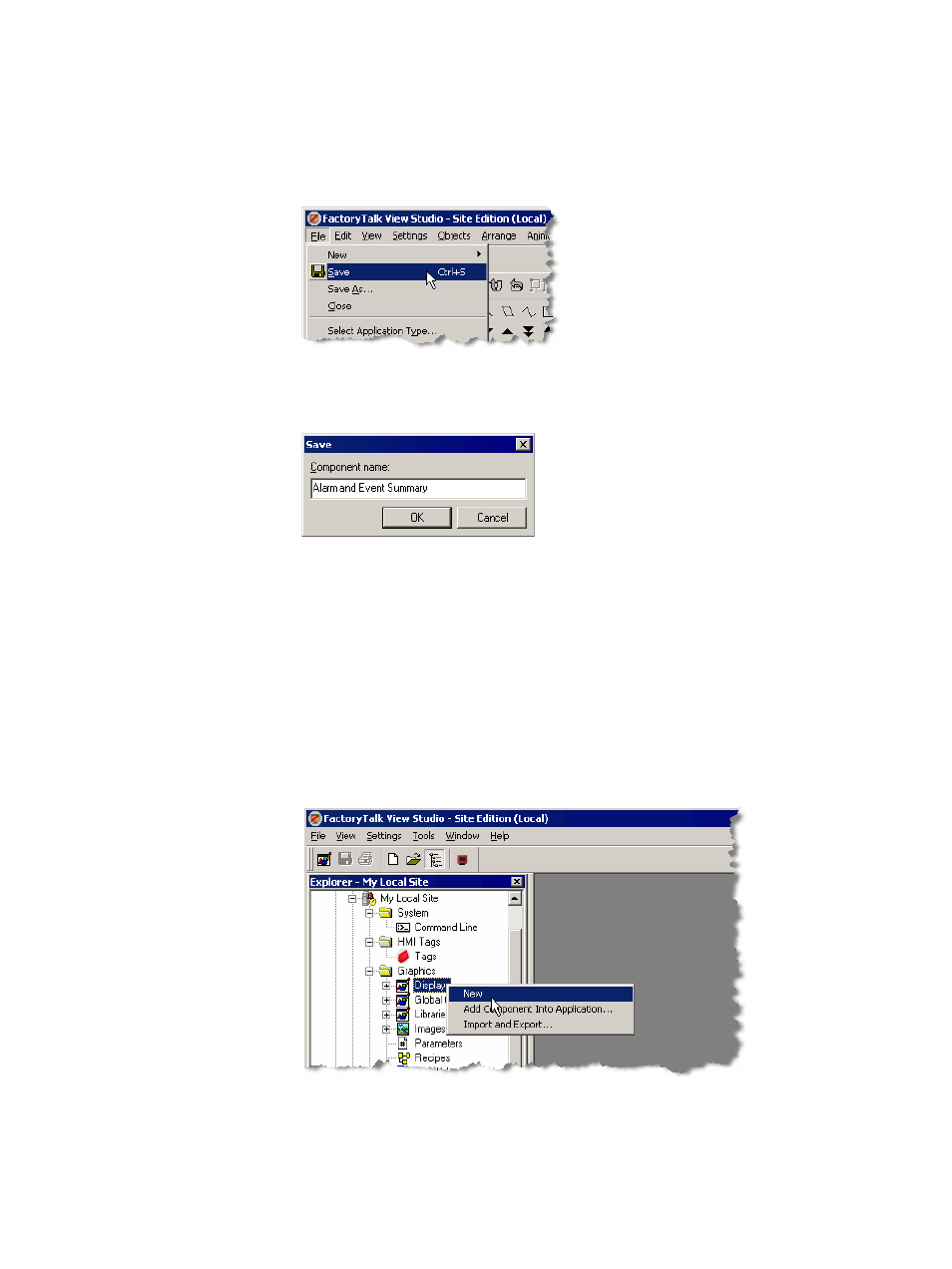 Create an alarm and event banner display | Rockwell Automation FactoryTalk Alarms and Events Quick Start User Manual | Page 83 / 246