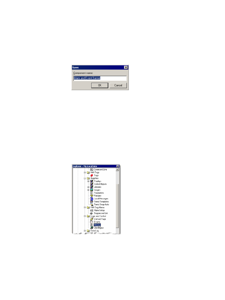 Create a startup macro for the banner display | Rockwell Automation FactoryTalk Alarms and Events Quick Start User Manual | Page 90 / 246