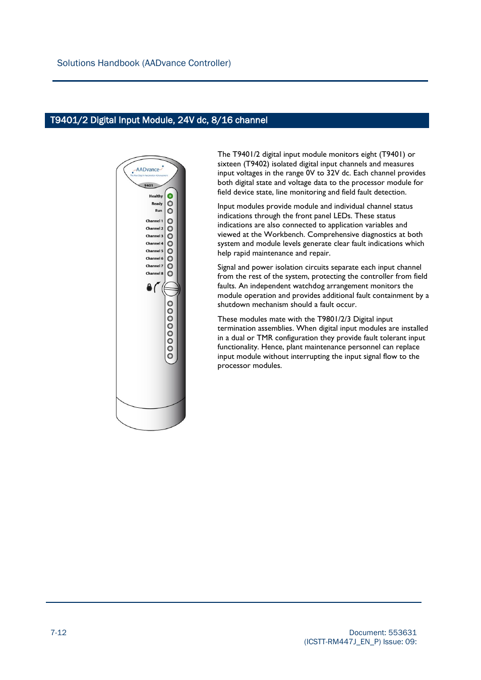 Rockwell Automation AADvance Controller Solutions Handbook User Manual | Page 106 / 148