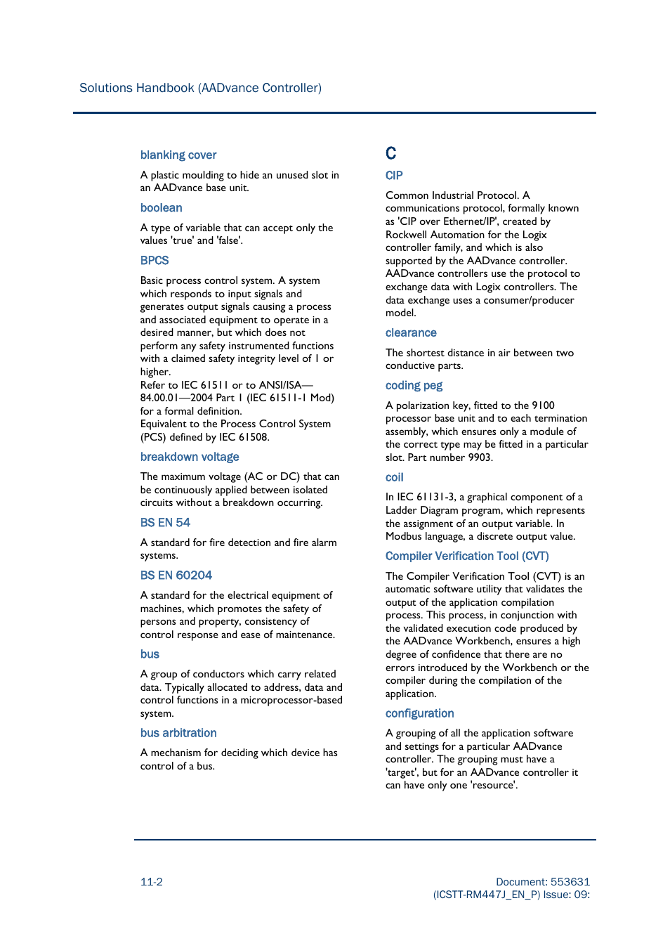 Rockwell Automation AADvance Controller Solutions Handbook User Manual | Page 138 / 148