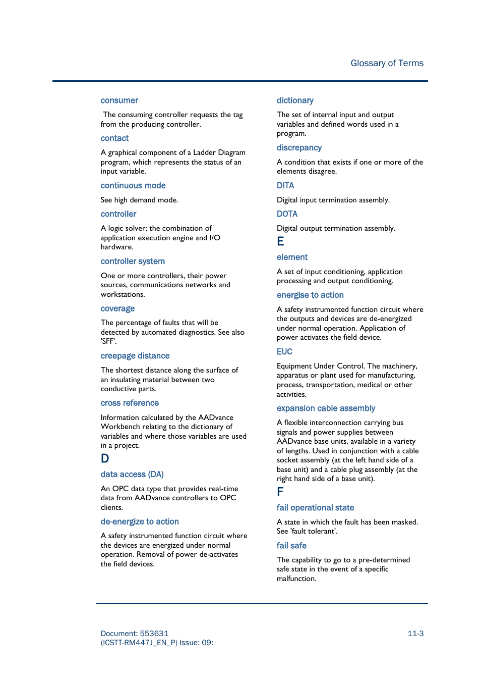 Rockwell Automation AADvance Controller Solutions Handbook User Manual | Page 139 / 148