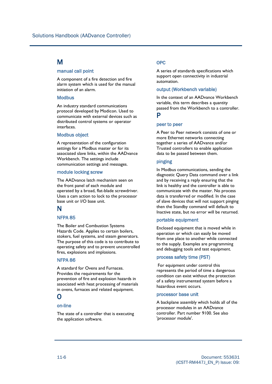 Rockwell Automation AADvance Controller Solutions Handbook User Manual | Page 142 / 148