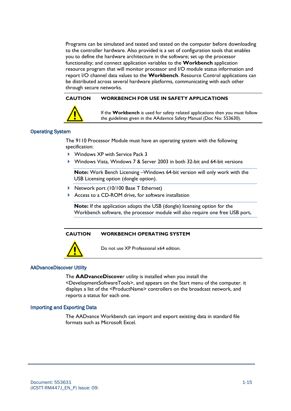 Rockwell Automation AADvance Controller Solutions Handbook User Manual | Page 27 / 148