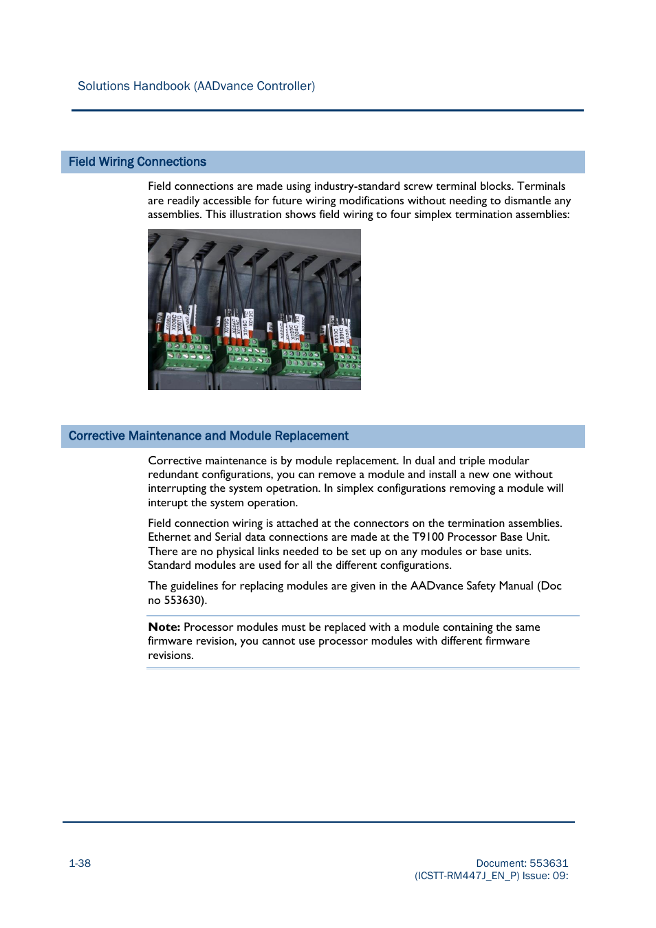 Rockwell Automation AADvance Controller Solutions Handbook User Manual | Page 50 / 148