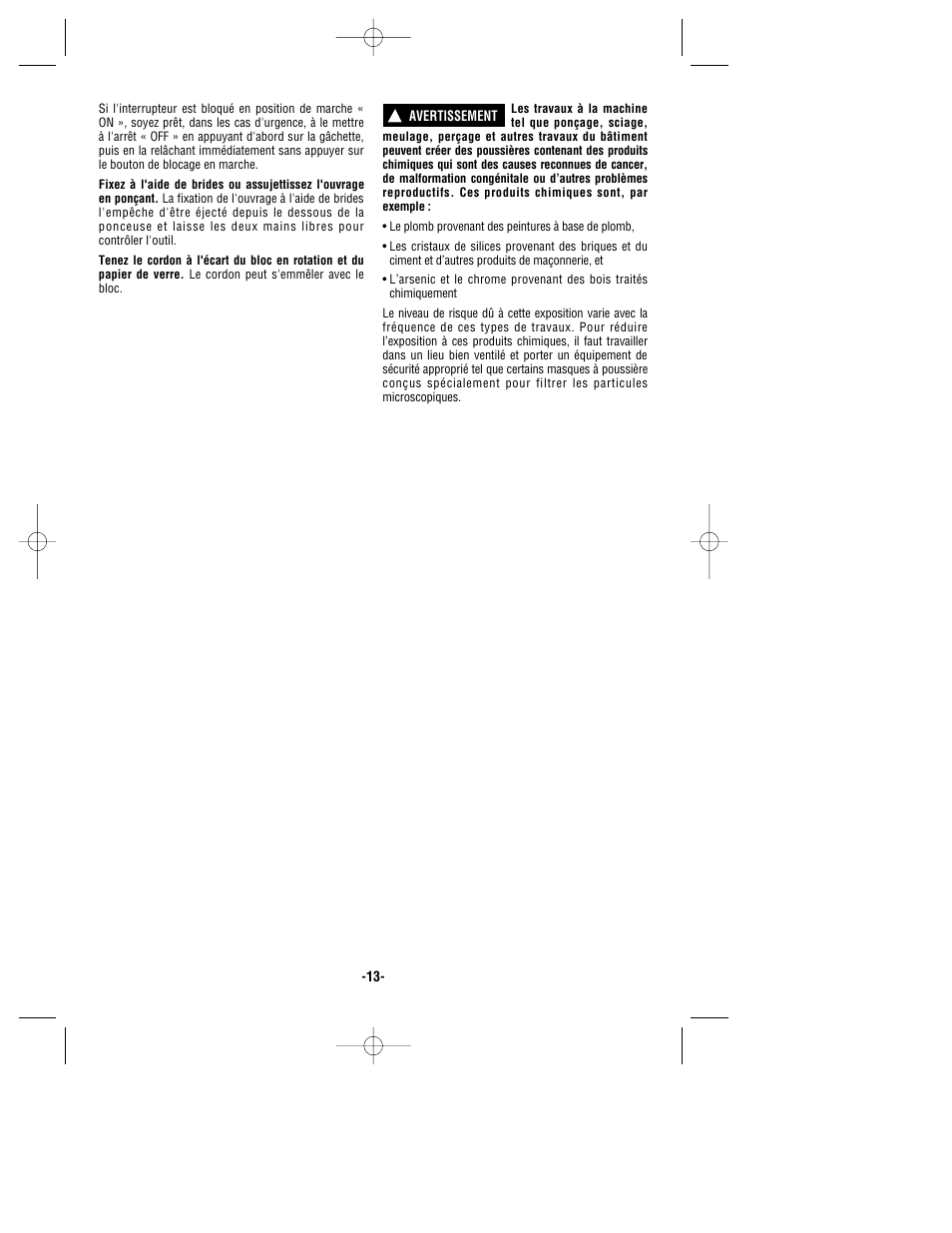 Bosch 1295D User Manual | Page 13 / 32