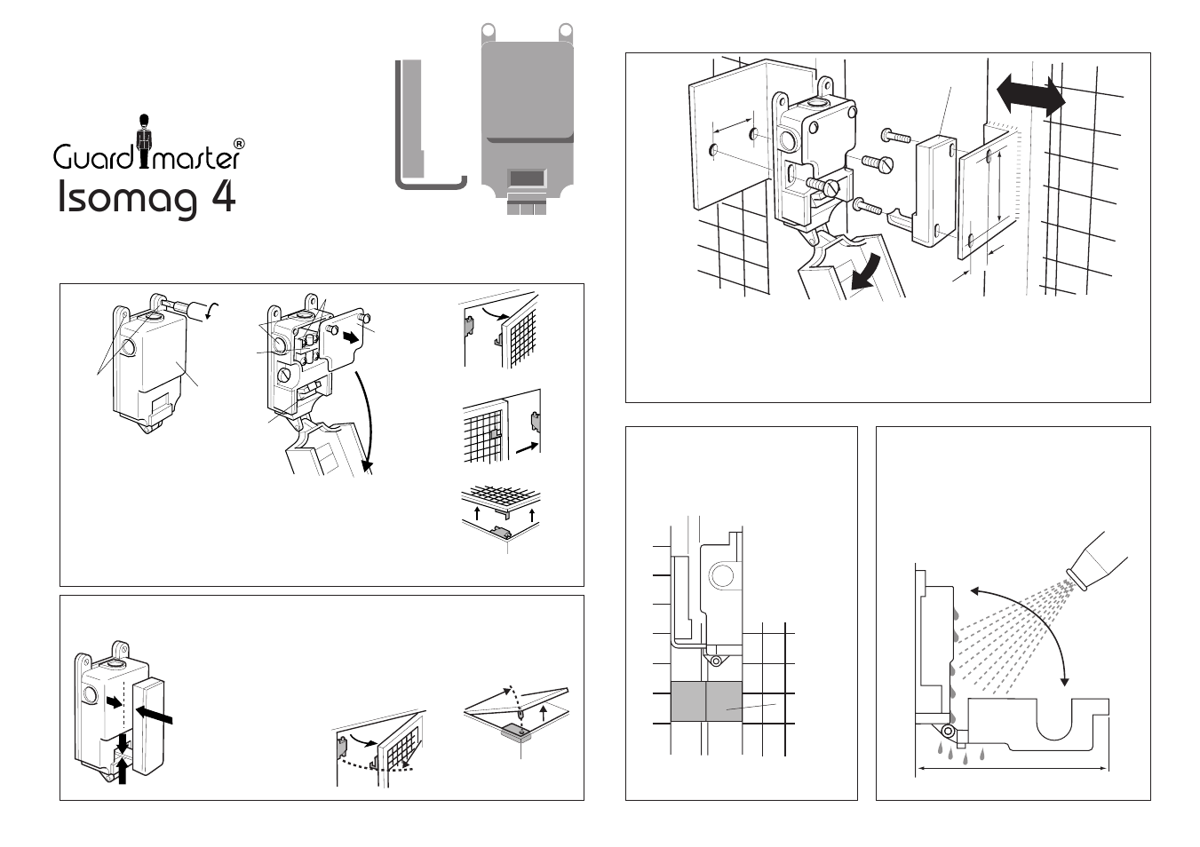 Rockwell Automation Isomag 4 Universal Guard Safety Switch User Manual | 2 pages