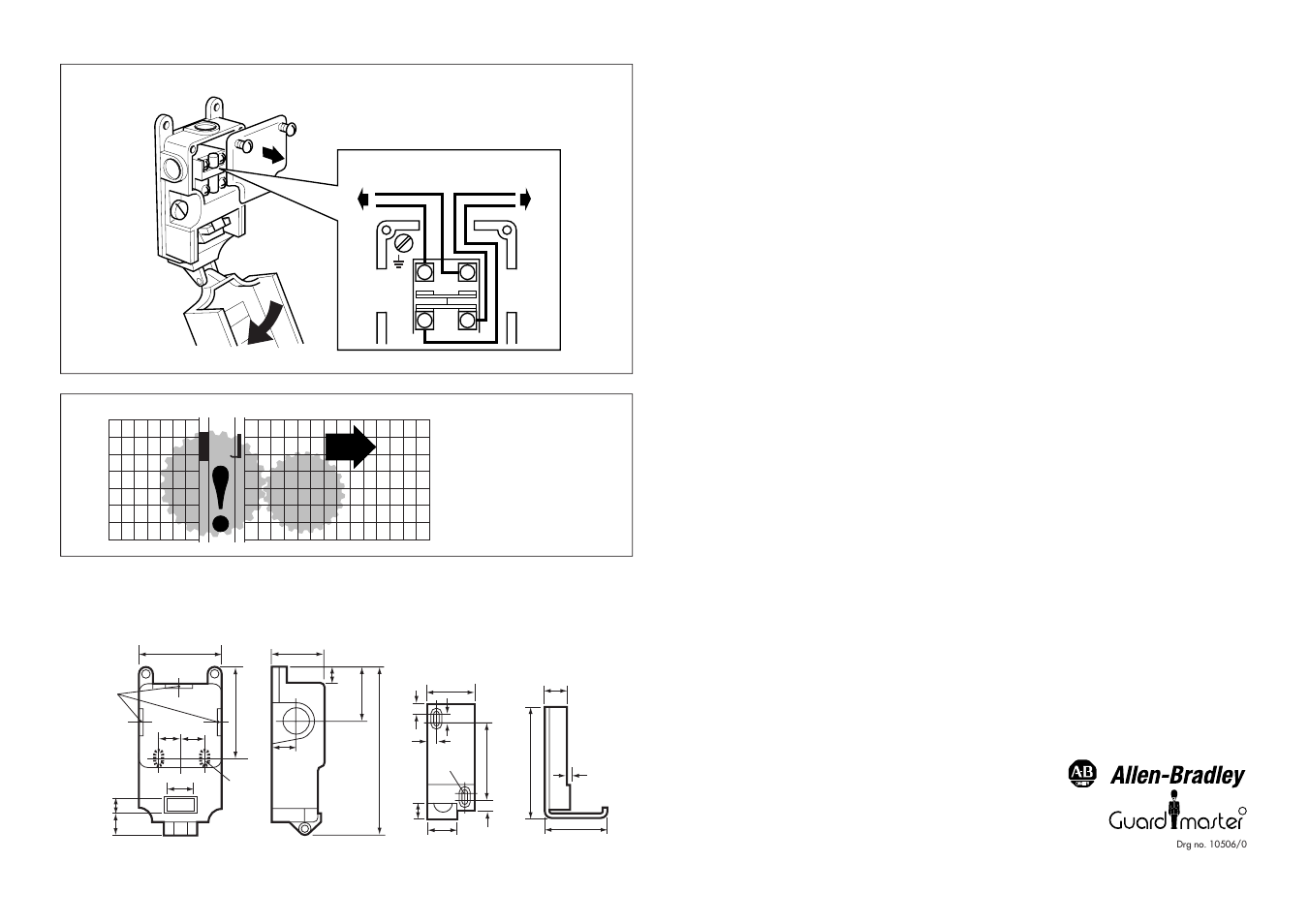 Dimensions, Accessories technical specifications | Rockwell Automation Isomag 4 Universal Guard Safety Switch User Manual | Page 2 / 2