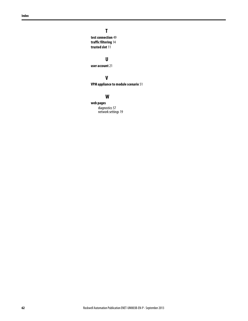 Rockwell Automation 1756-EN2TSC EtherNet/IP Secure Communication User Manual User Manual | Page 62 / 64