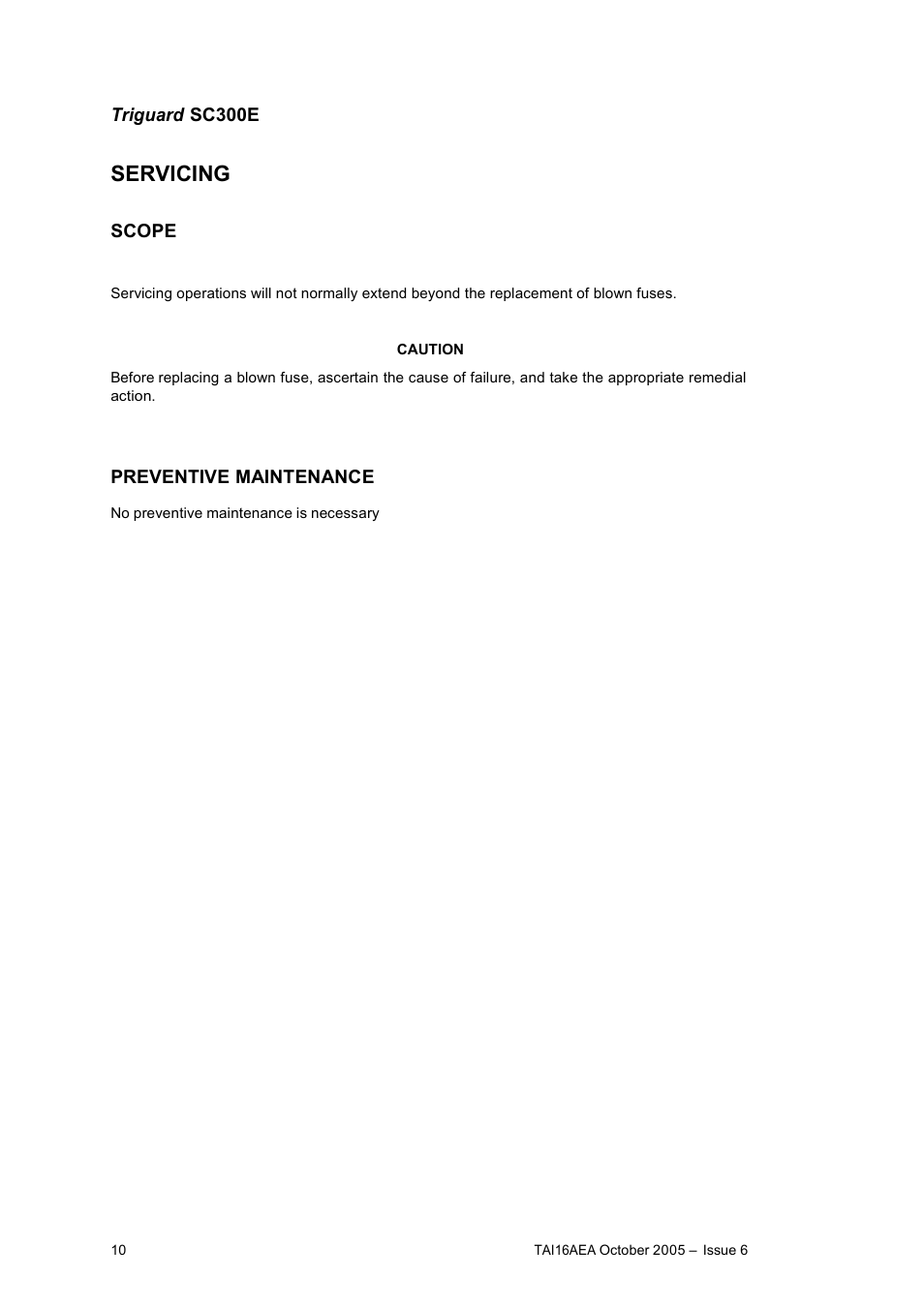 Servicing | Rockwell Automation TAI16AEA 16- Channel Analogue Input Termination Module User Manual | Page 10 / 11