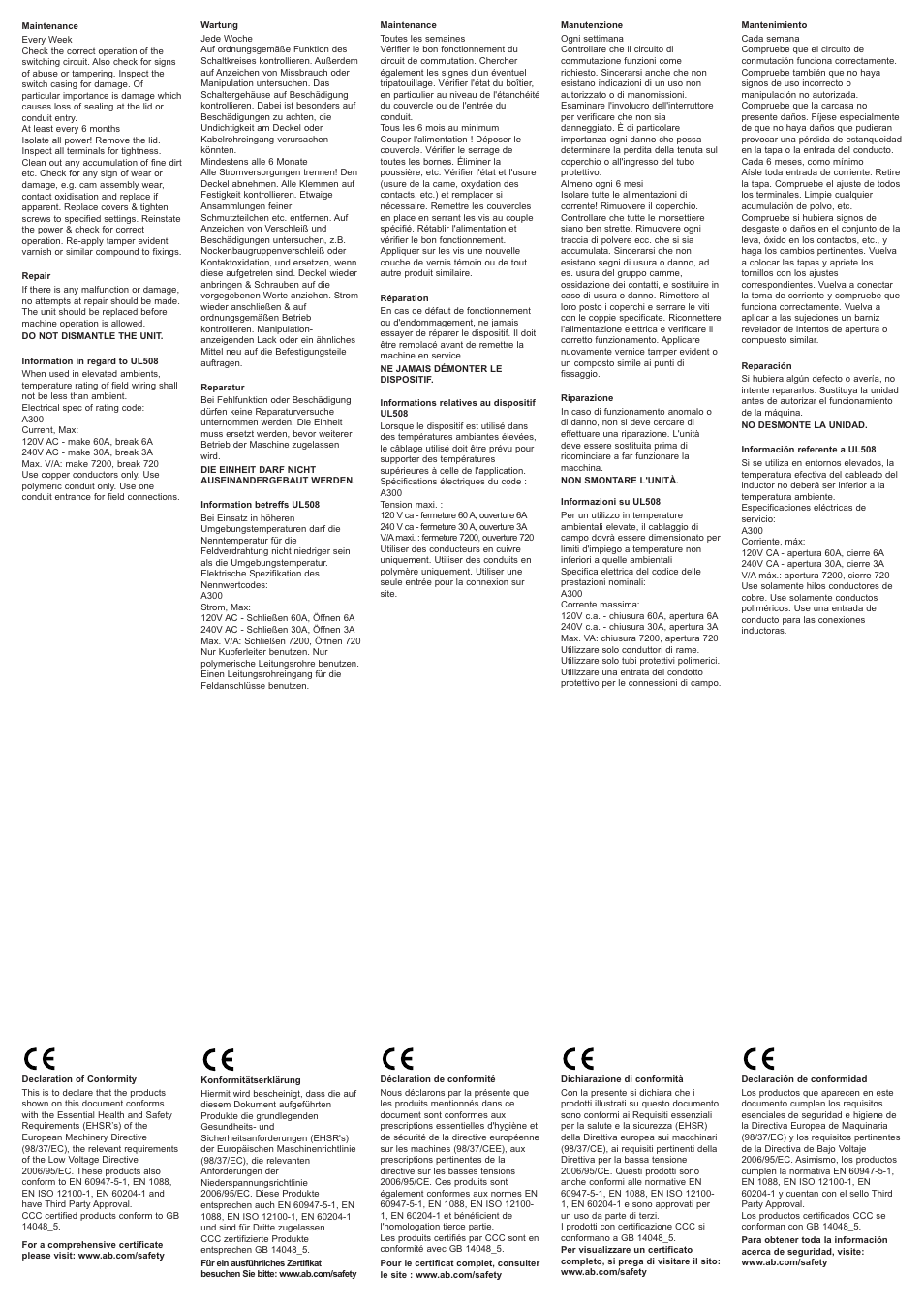 Rockwell Automation 440G Spartan--Compact Solenoid Locking Safety Switch User Manual | Page 3 / 4