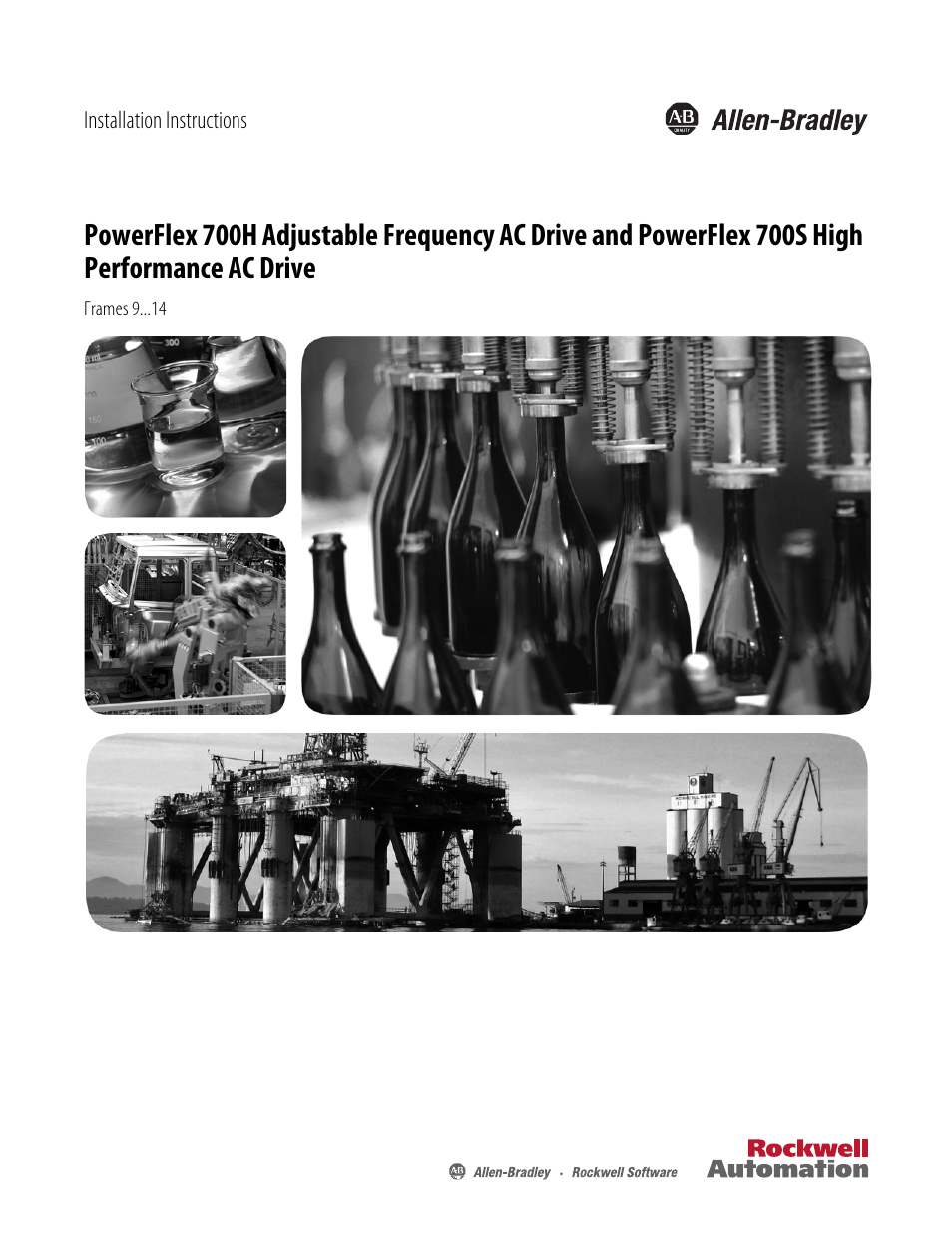 Rockwell Automation 20D PowerFlex 700H and 700S Frame 9...14 Drives User Manual | 220 pages