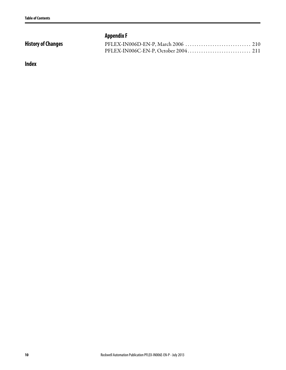 Rockwell Automation 20D PowerFlex 700H and 700S Frame 9...14 Drives User Manual | Page 10 / 220