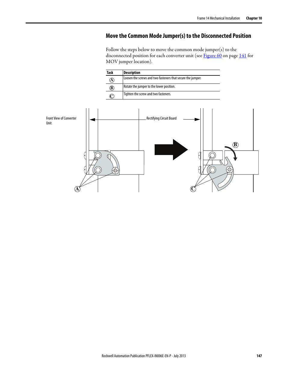 Rockwell Automation 20D PowerFlex 700H and 700S Frame 9...14 Drives User Manual | Page 147 / 220