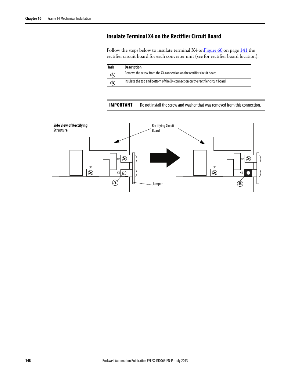 Rockwell Automation 20D PowerFlex 700H and 700S Frame 9...14 Drives User Manual | Page 148 / 220