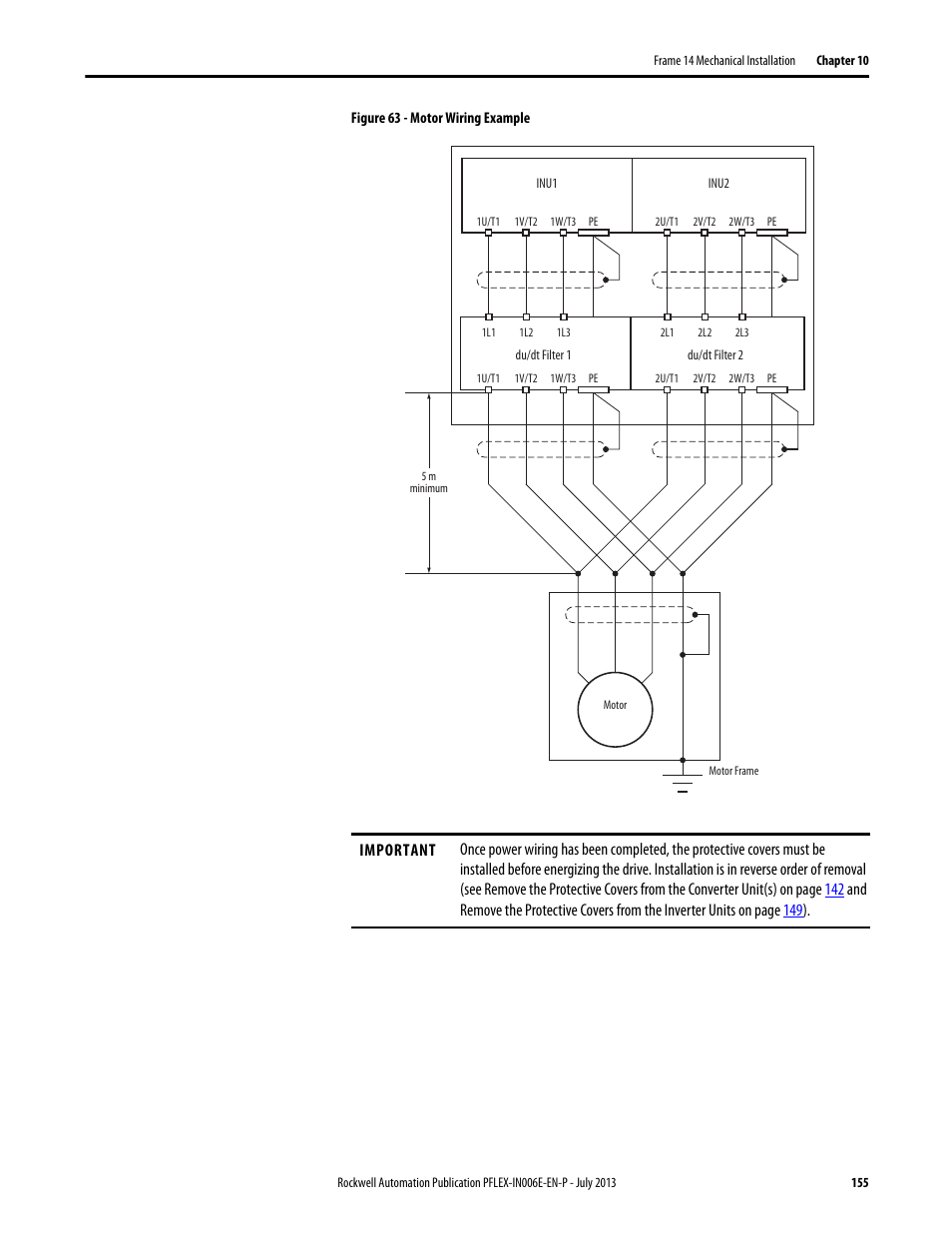 Rockwell Automation 20D PowerFlex 700H and 700S Frame 9...14 Drives User Manual | Page 155 / 220