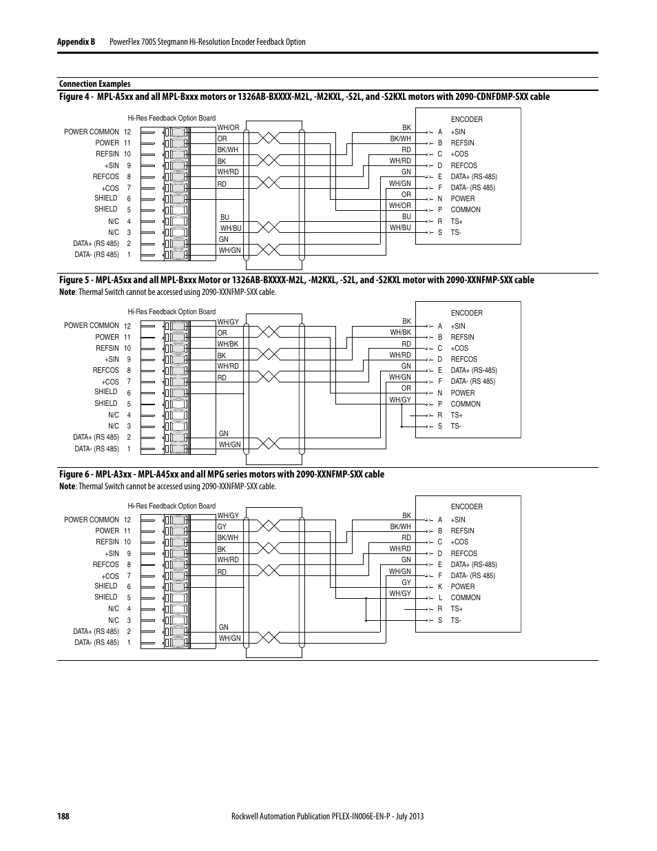 Rockwell Automation 20D PowerFlex 700H and 700S Frame 9...14 Drives User Manual | Page 188 / 220
