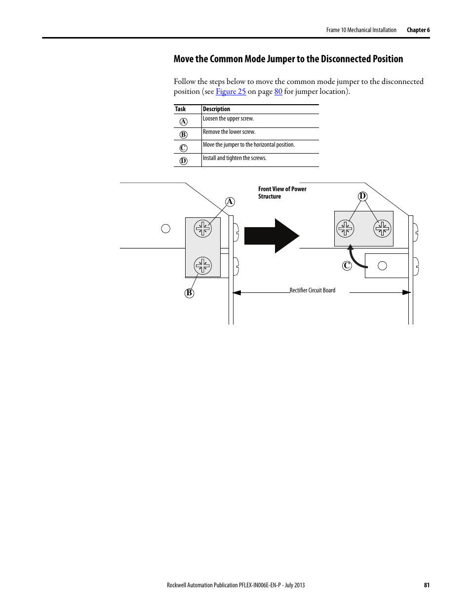 Rockwell Automation 20D PowerFlex 700H and 700S Frame 9...14 Drives User Manual | Page 81 / 220