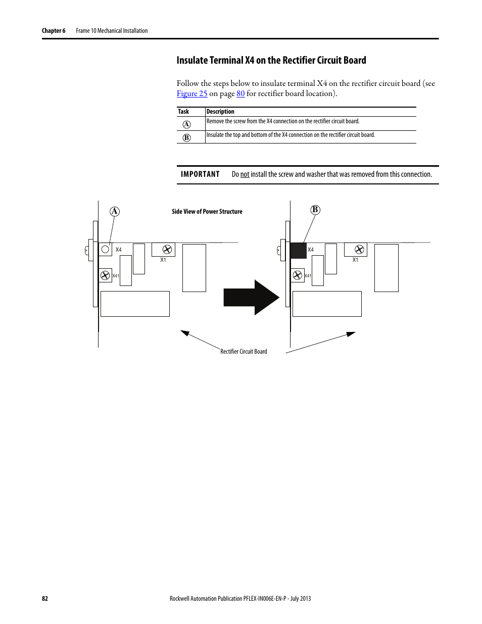 Rockwell Automation 20D PowerFlex 700H and 700S Frame 9...14 Drives User Manual | Page 82 / 220