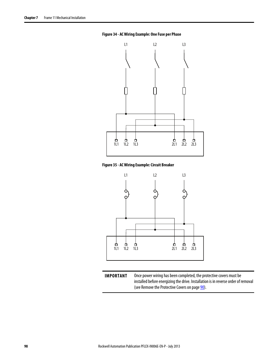 Rockwell Automation 20D PowerFlex 700H and 700S Frame 9...14 Drives User Manual | Page 98 / 220